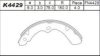 FBK K4429 Brake Shoe Set